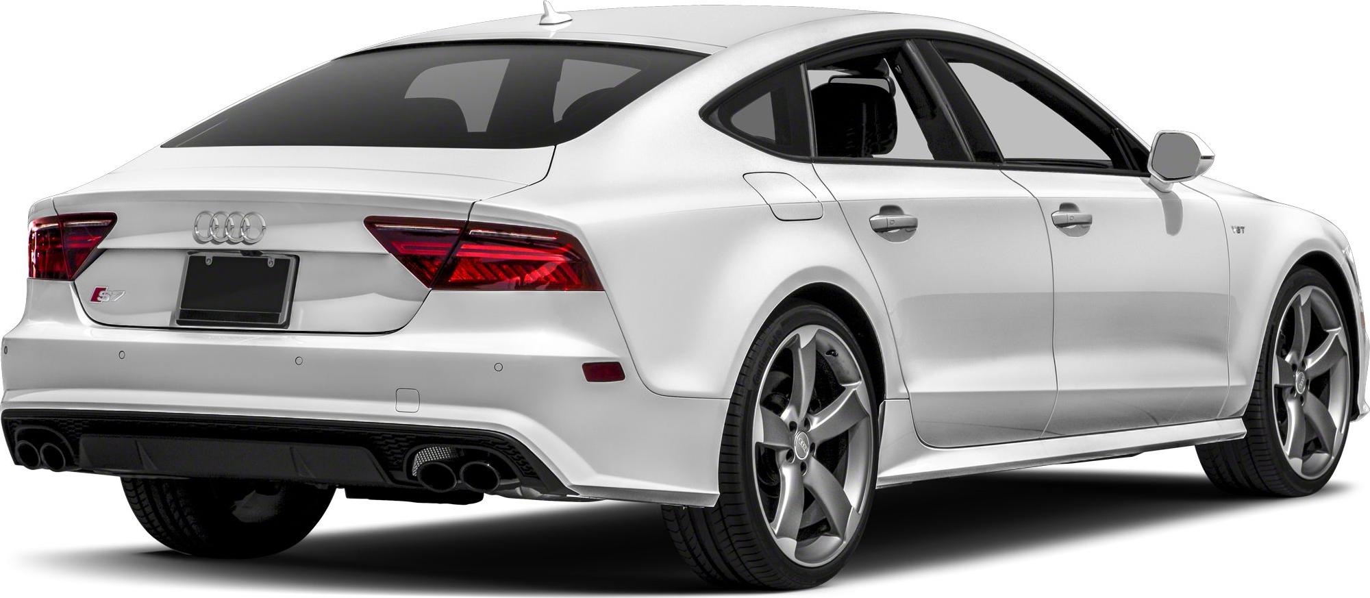 Rear and side view with distinctive taillights and quad exhaust pipes
