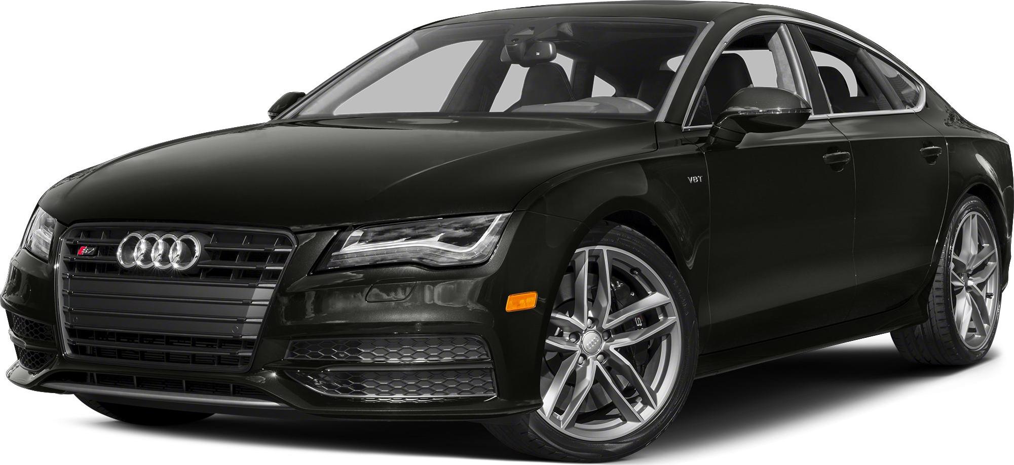 Front angled view of sleek luxury sedan with LED headlights and sporty alloy wheels.