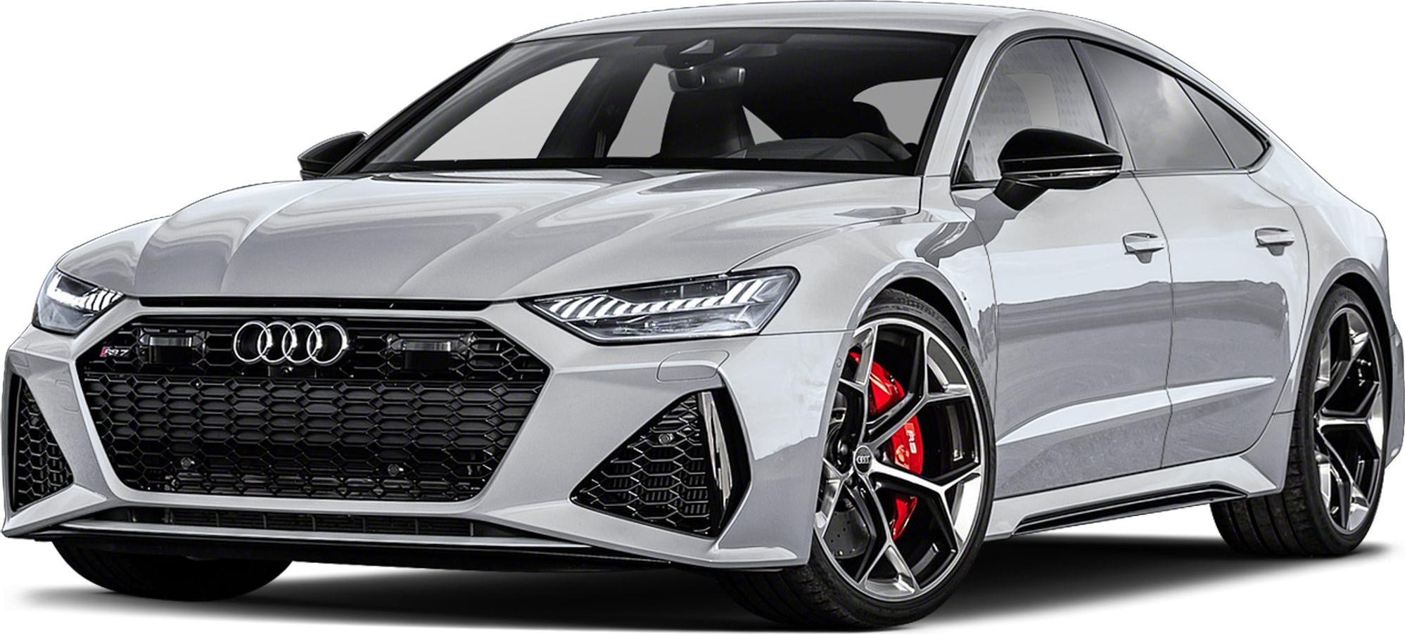 LED headlights, honeycomb grille, alloy wheels with red brake calipers