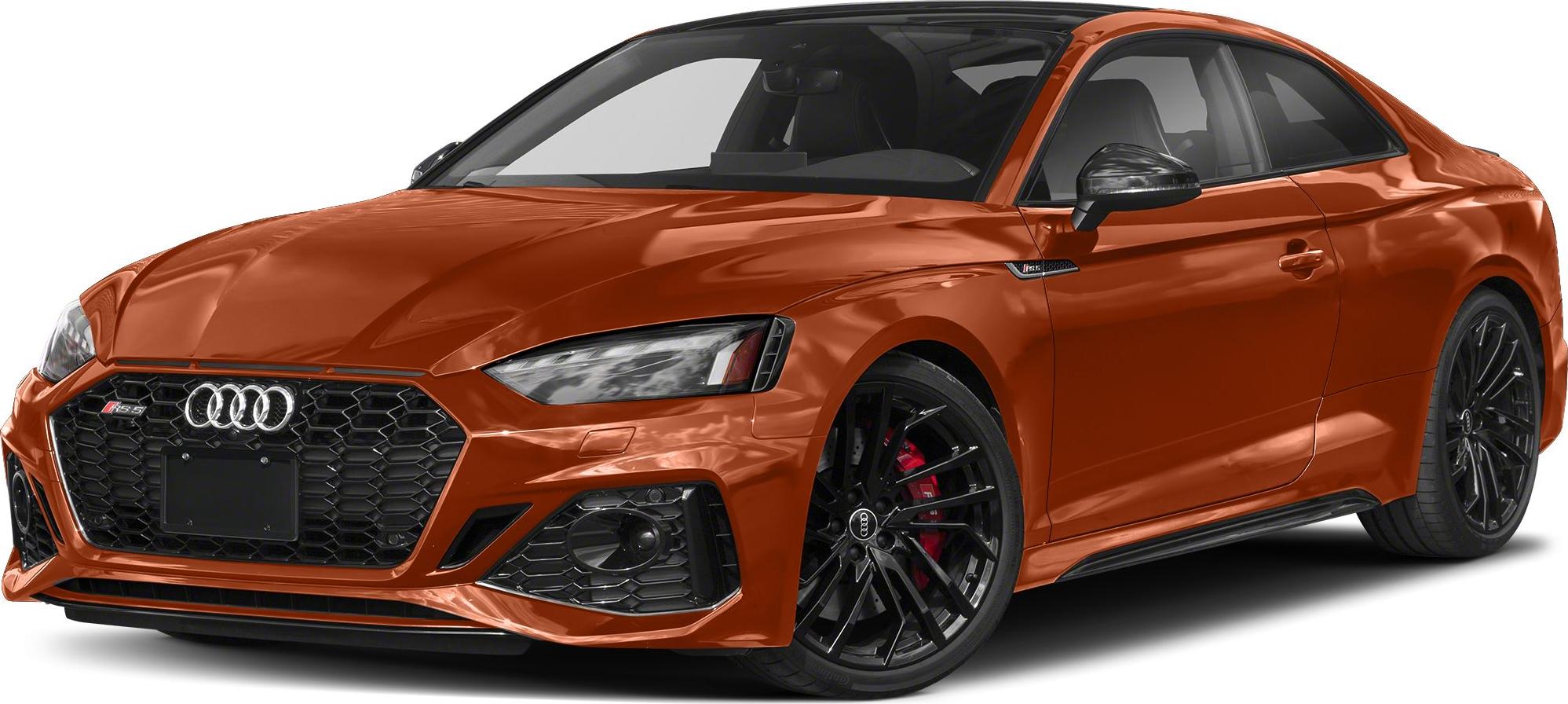 3/4 front-left view, Progressive Red Metallic