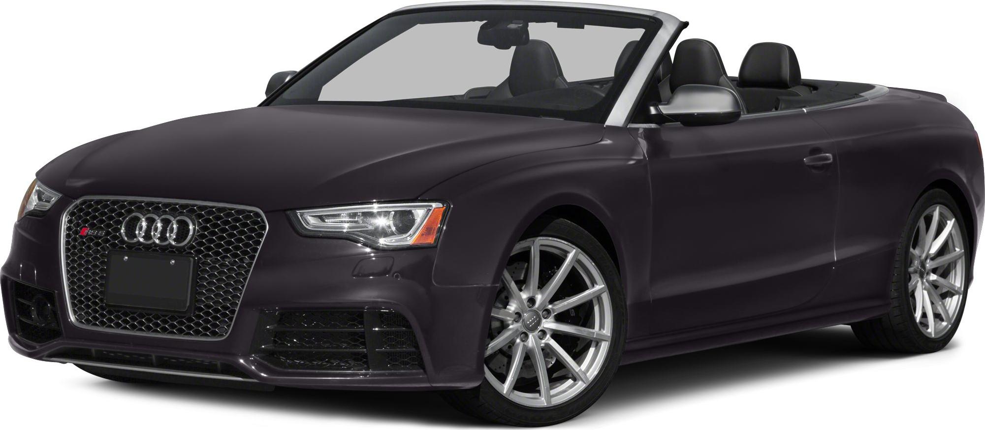 Convertible front view with sporty grille and alloy wheels