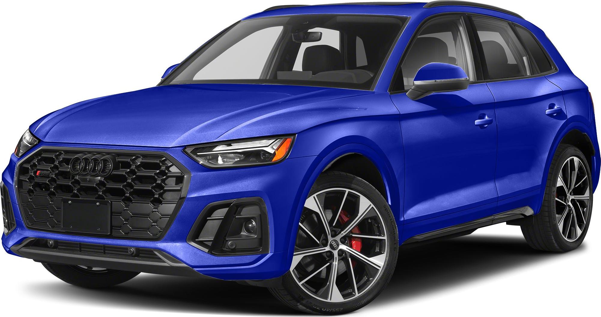 3/4 front-left view, Ultra Blue Metallic