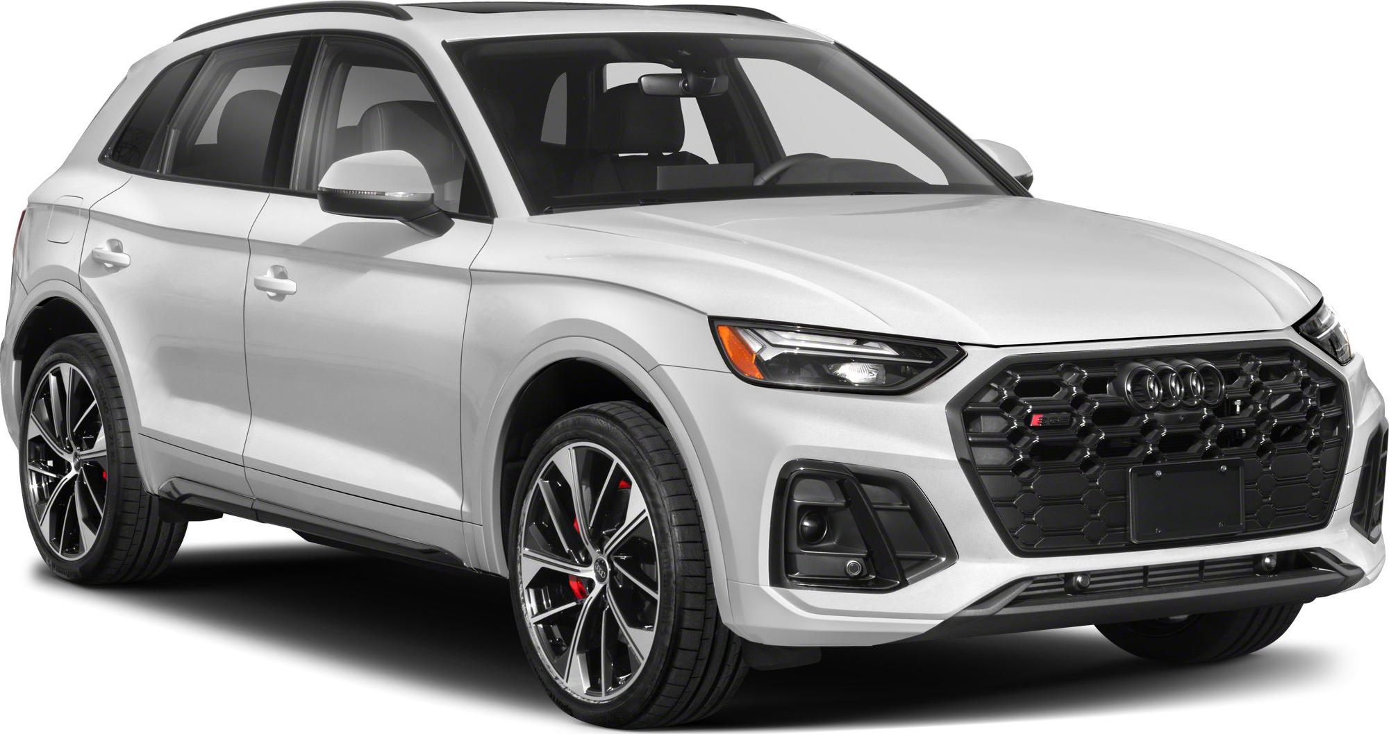 Luxury SUV with honeycomb grille and sporty multi-spoke alloy wheels