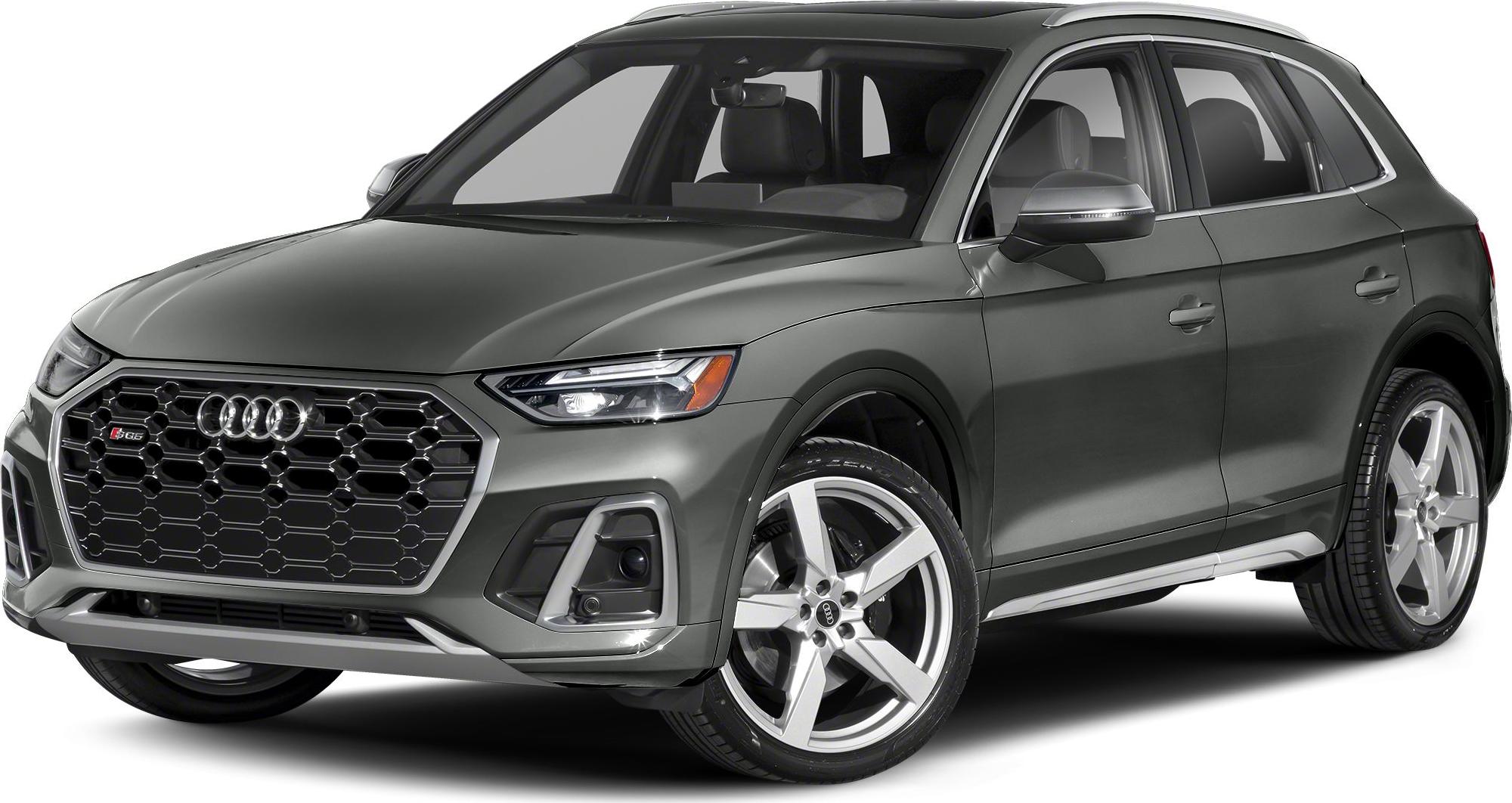 Front side angle of SUV with honeycomb grille and alloy wheels