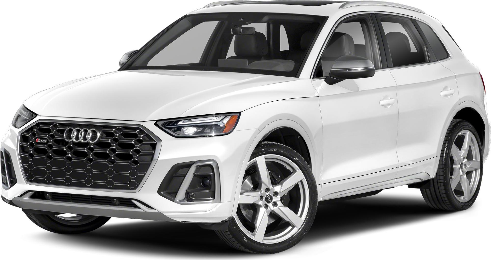 3/4 front-left view, Glacier White Metallic