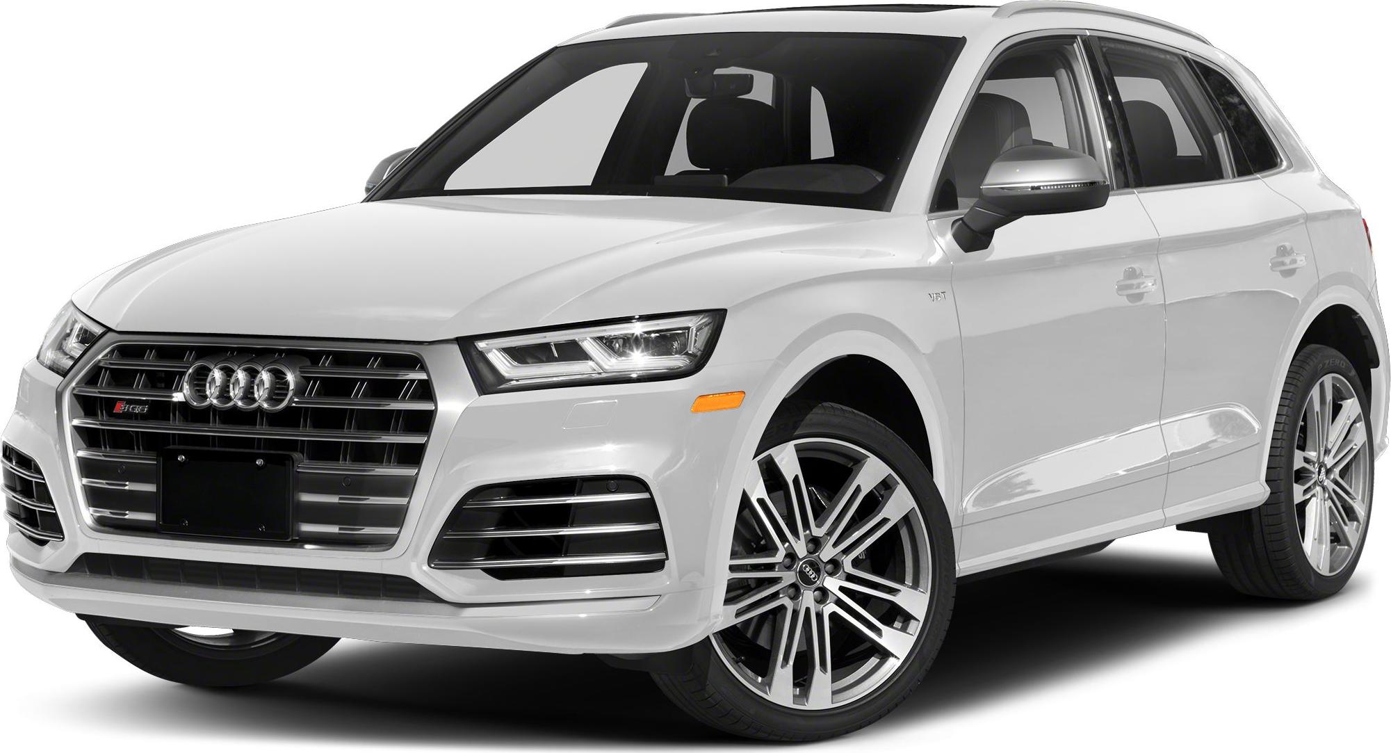 3/4 front-left view, Glacier White Metallic