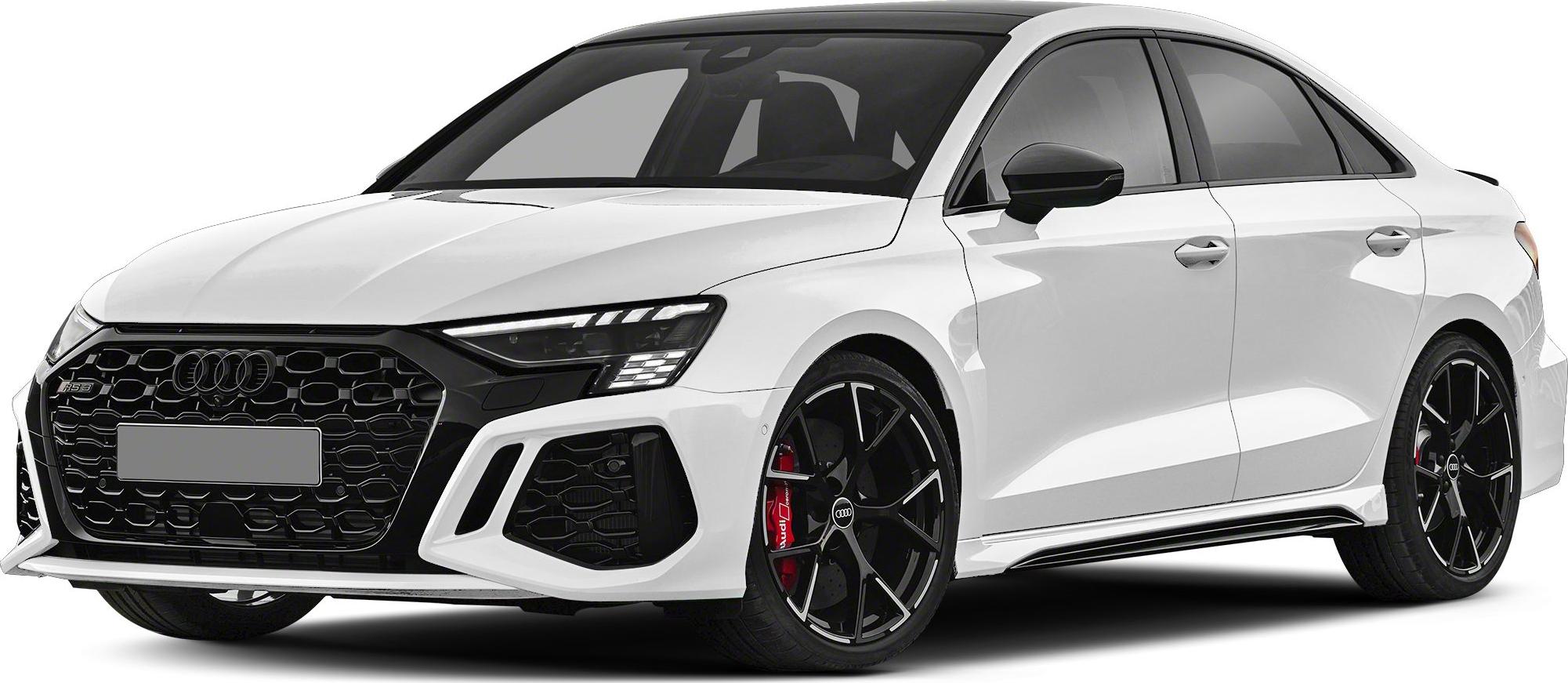 3/4 front-left view, Glacier White Metallic