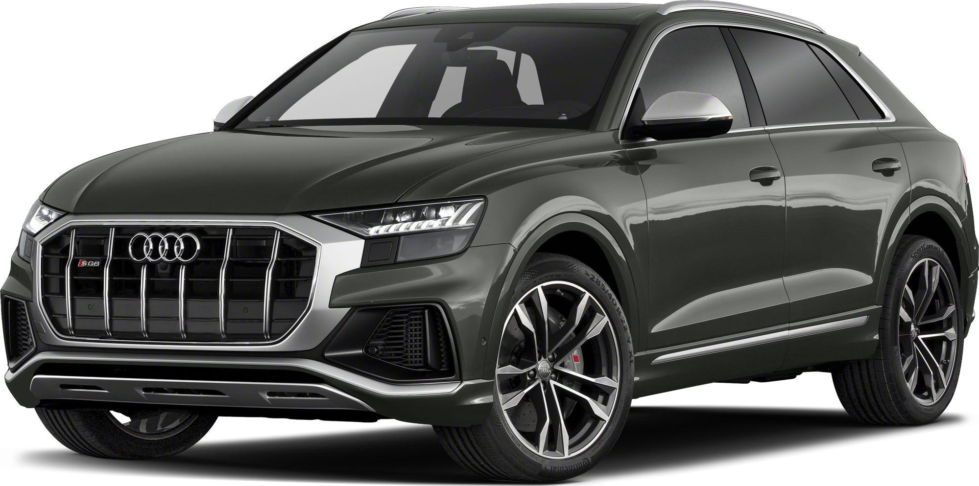 Front angle view with LED headlights and alloy wheels