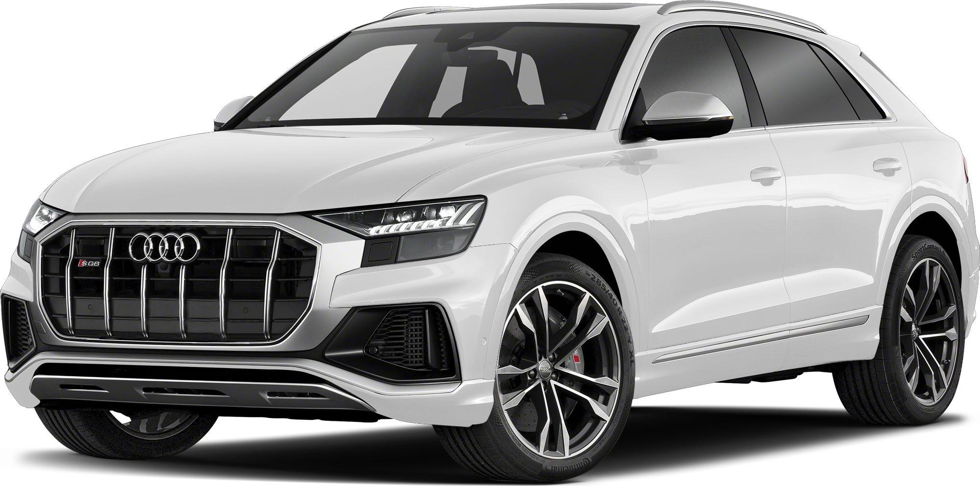 3/4 front-left view, Glacier White Metallic