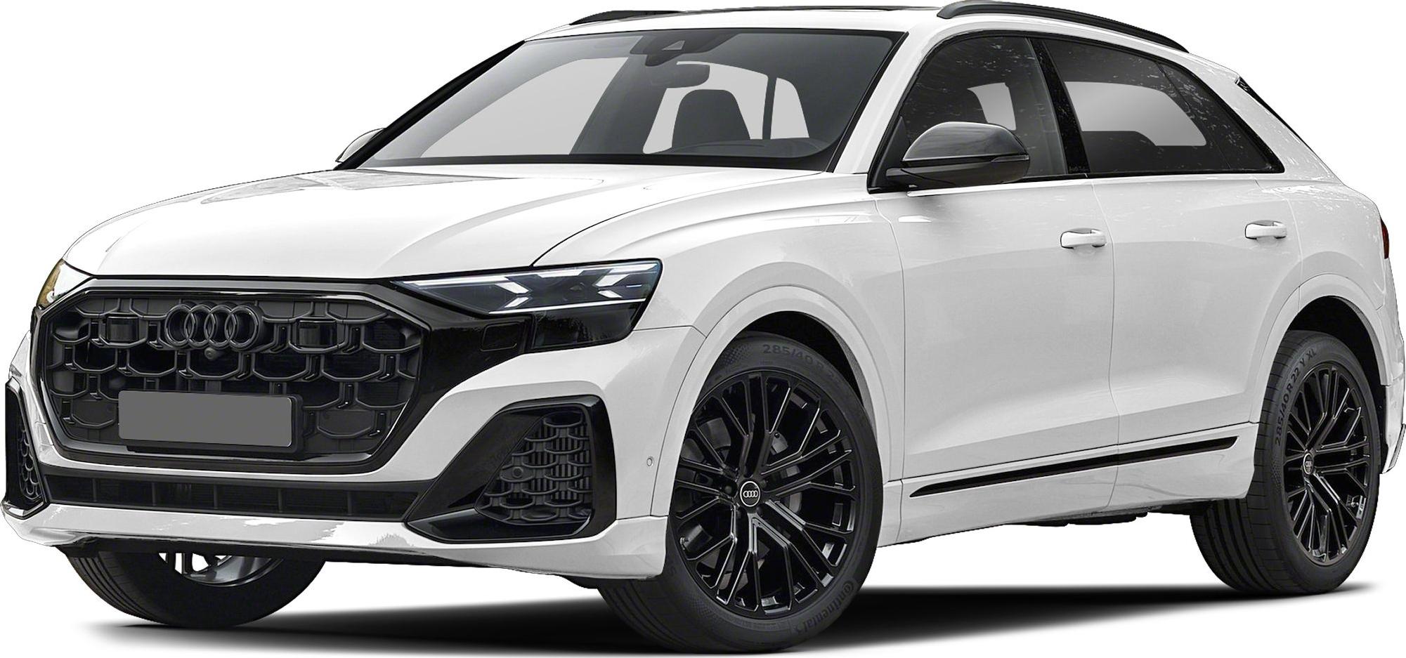 3/4 front-left view, Glacier White Metallic