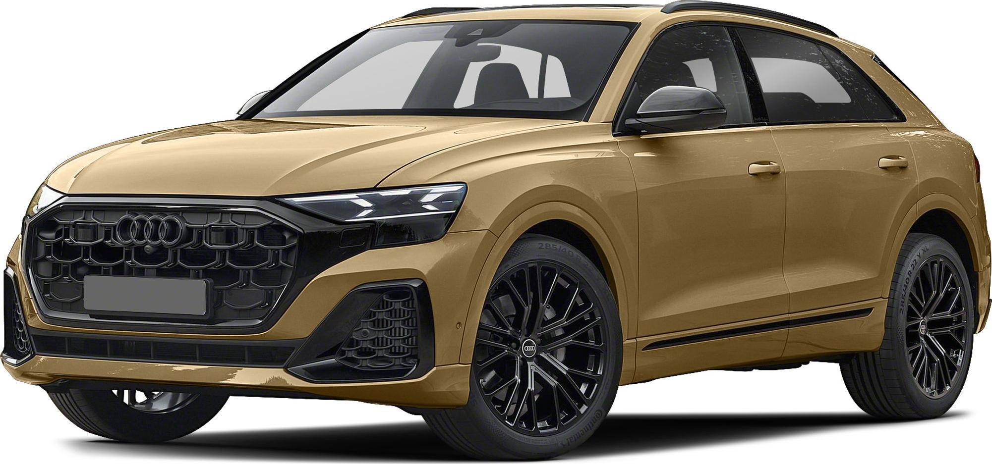 3/4 front-left view, Sakhir Gold Metallic