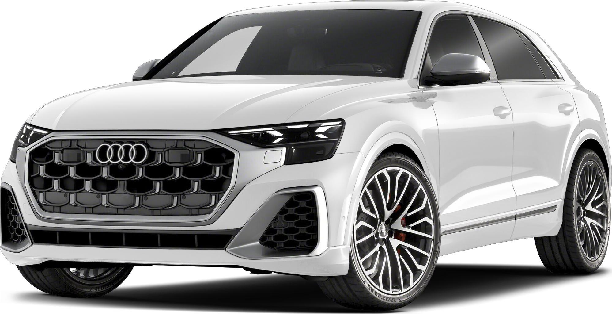 3/4 front-left view, Glacier White Metallic
