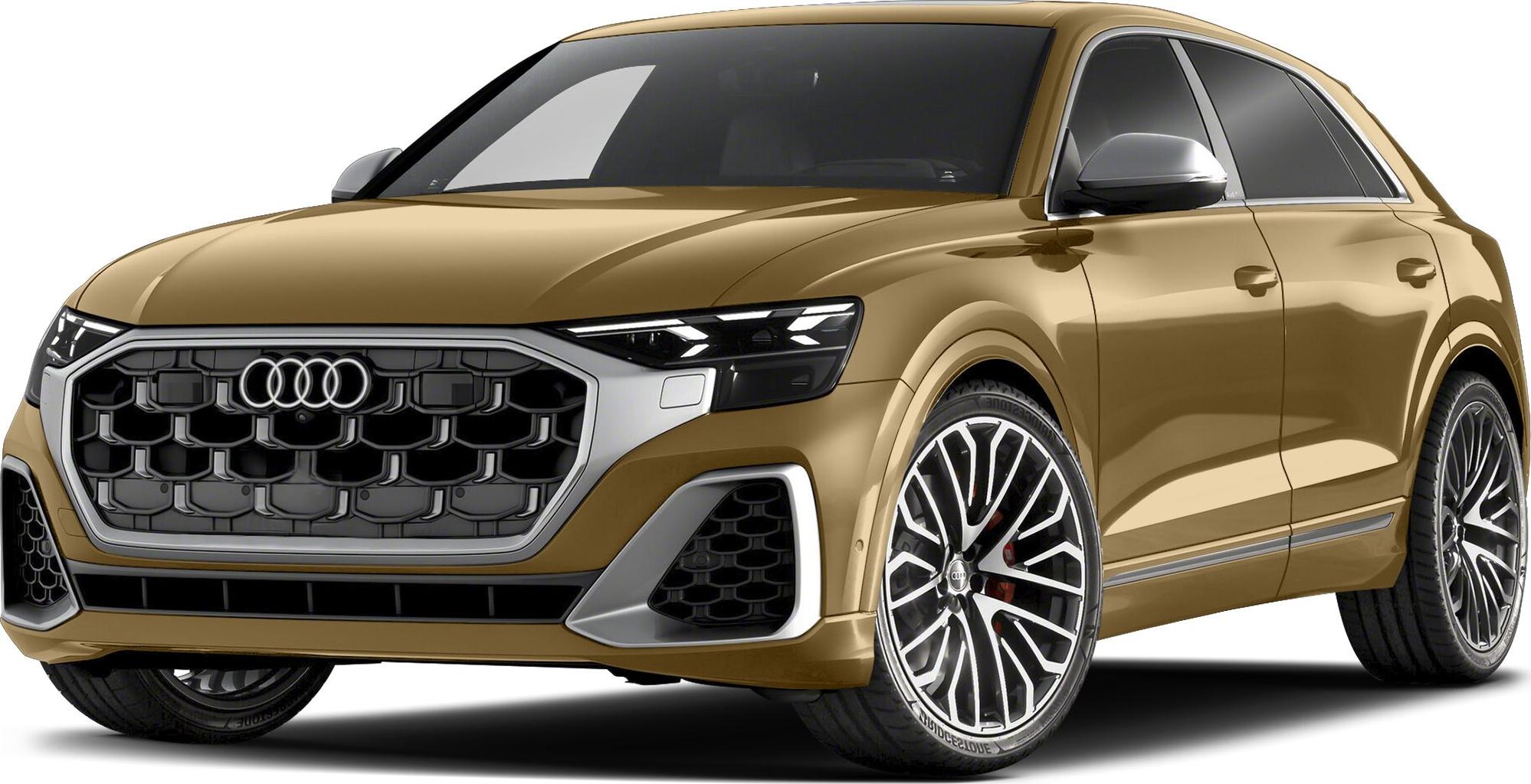 3/4 front-left view, Sakhir Gold Metallic