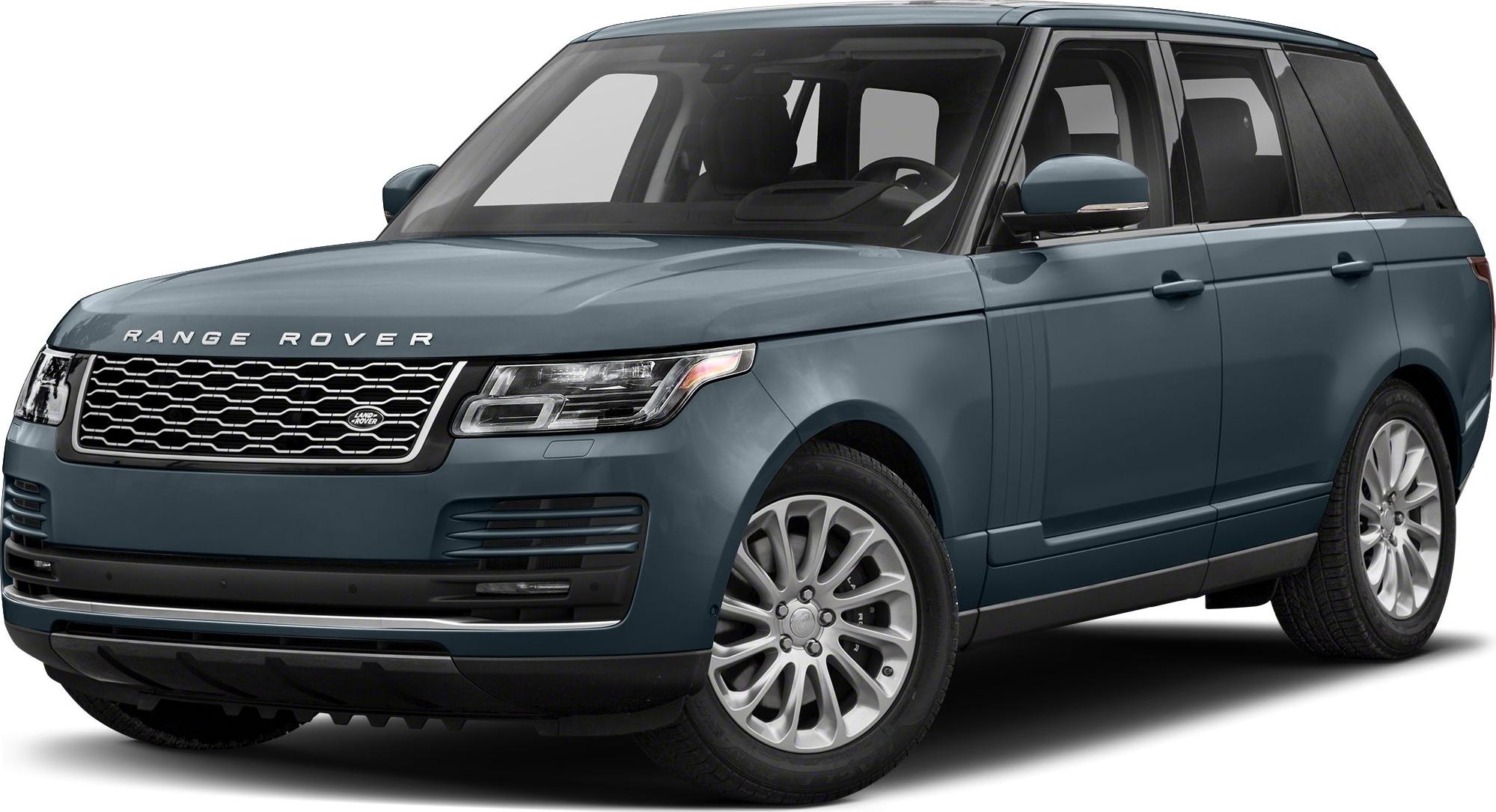 Front side view of a luxury SUV with distinctive grille and sleek headlights