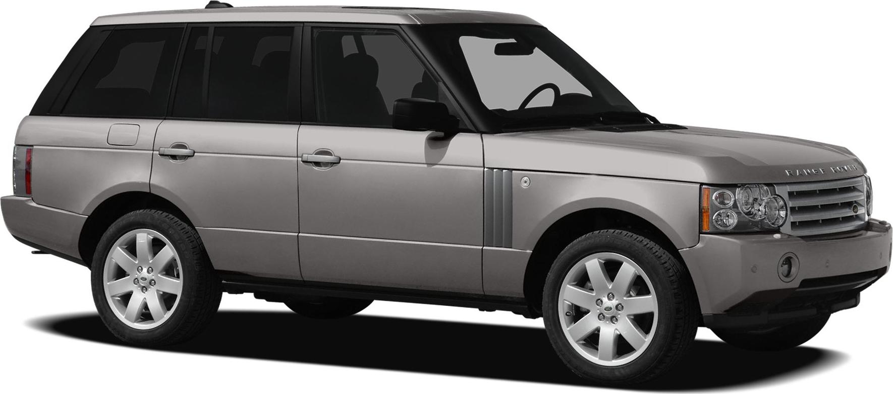 Side profile of SUV with distinctive headlights and sleek design