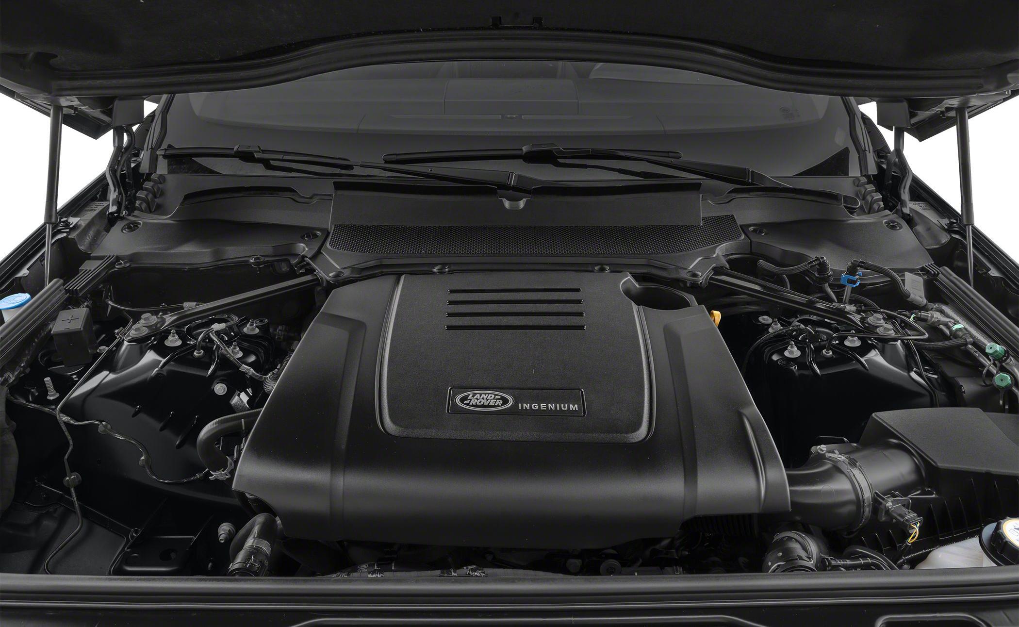 Ingenium engine compartment with modern layout and components