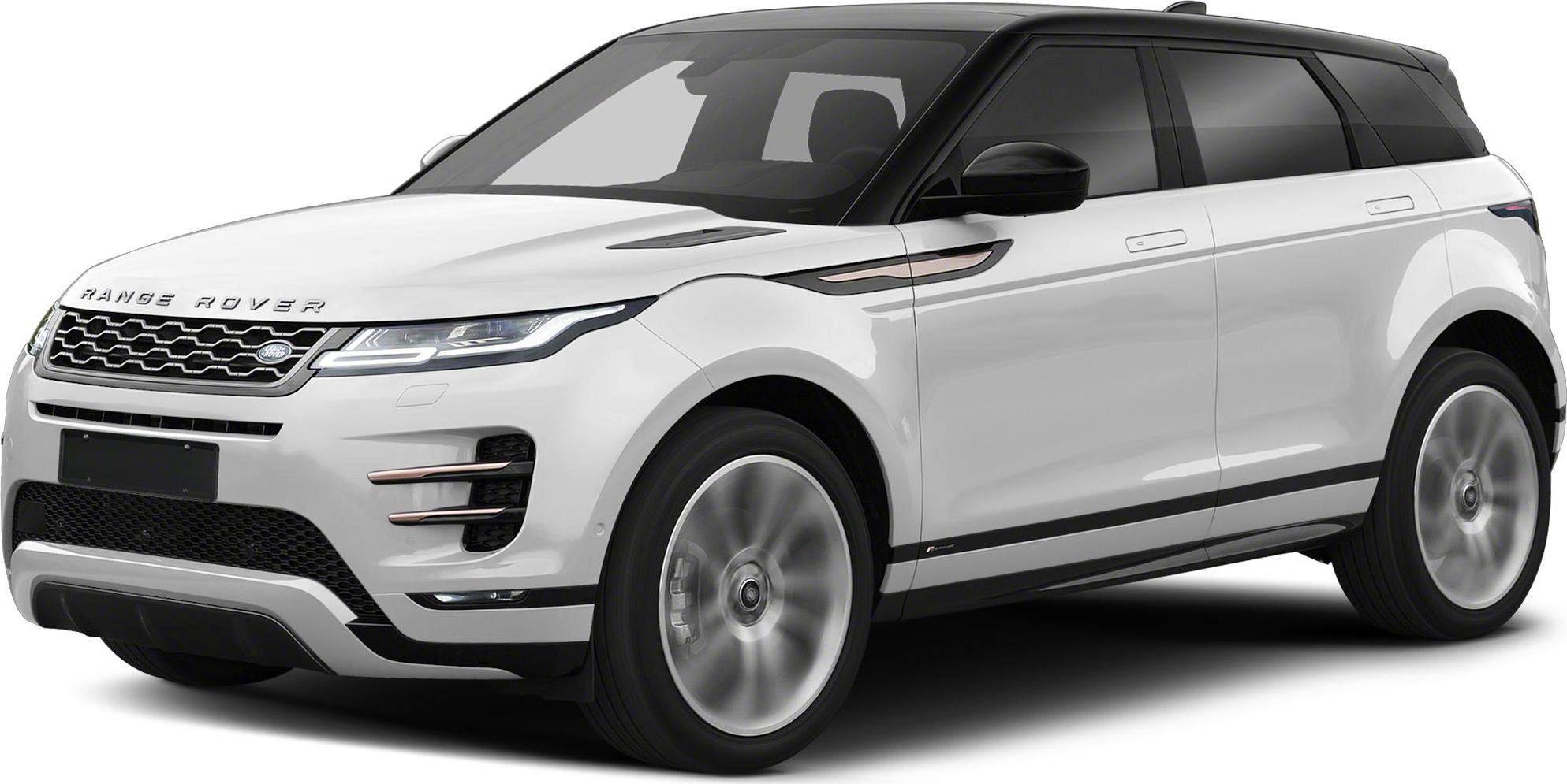 Front-side view of a compact luxury SUV with LED headlights and black roof
