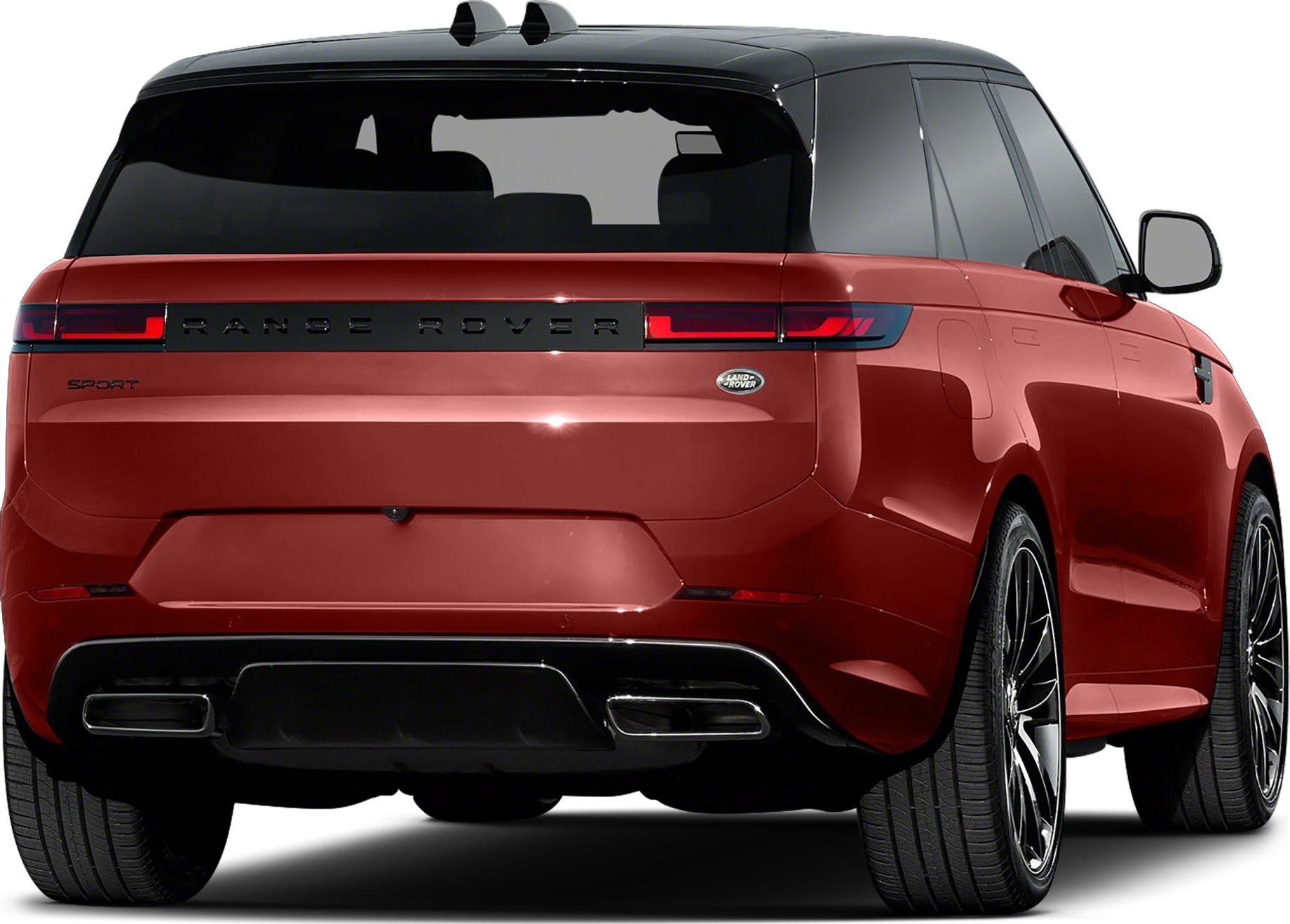 Rear view with LED tail lights and dual exhausts