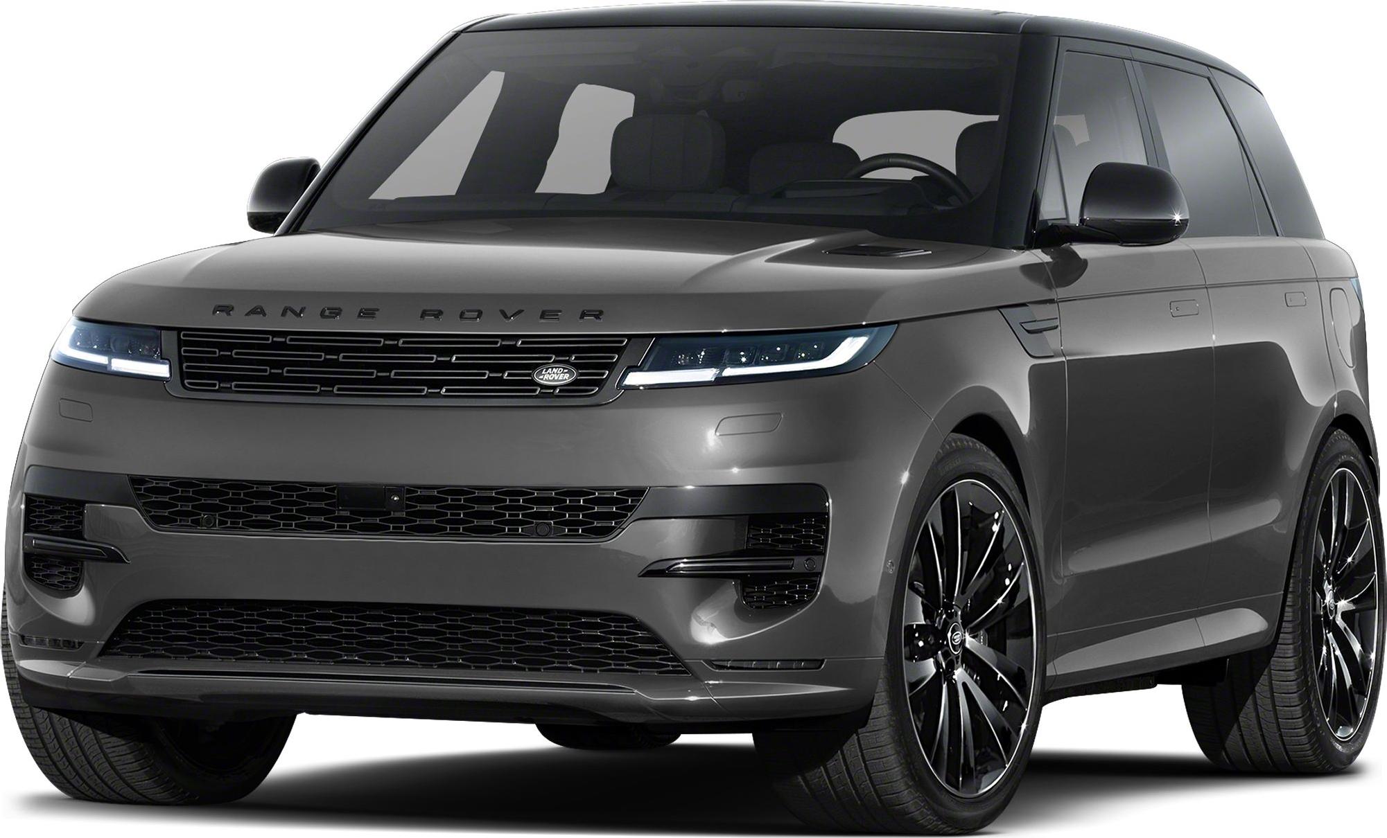 Front view with LED headlights and black alloy wheels