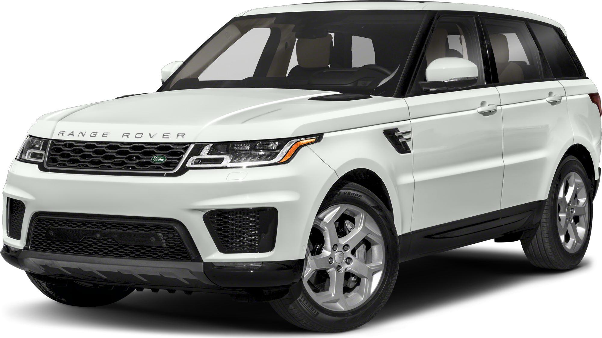 Redesigned grille, LED headlights, alloy wheels, white SUV front and side view