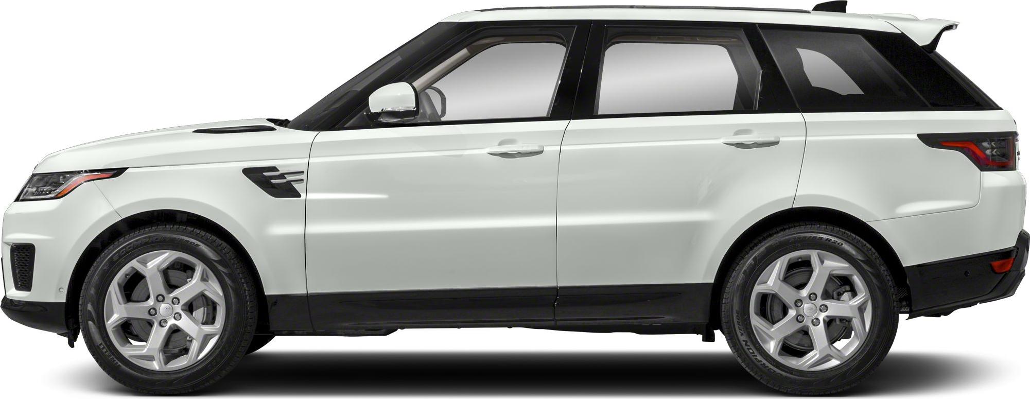 Side profile of SUV showing sleek design, wheels, and window details