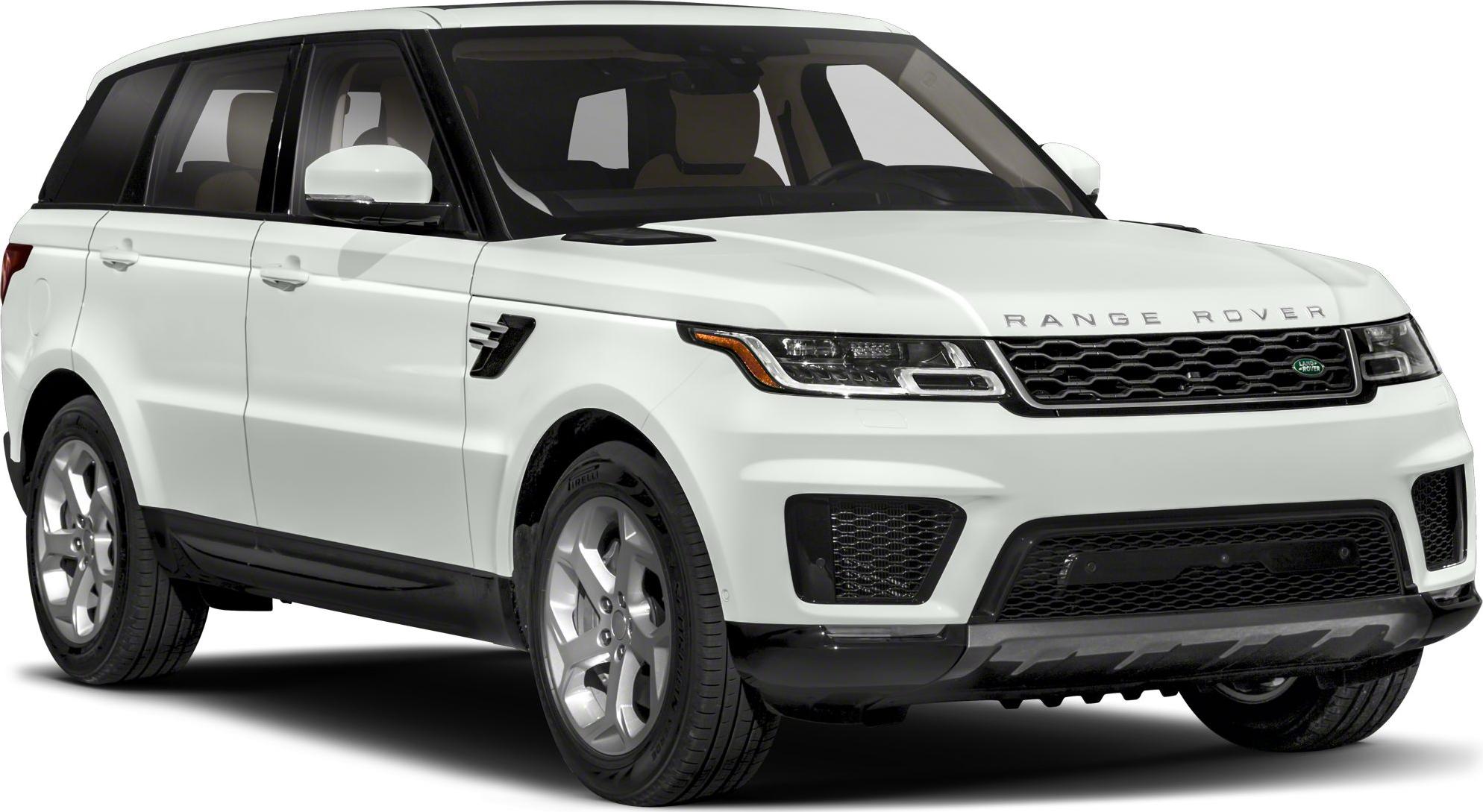 White SUV with black trim, modern LED headlights, and distinctive front grille