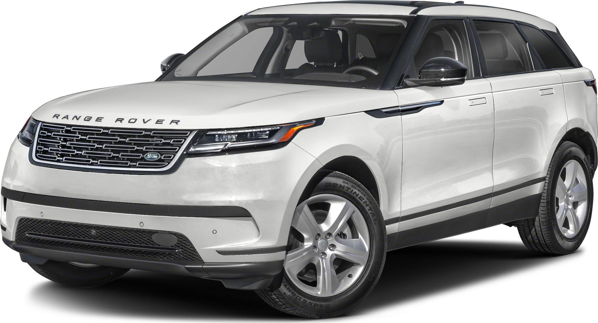Front-side view of a sleek SUV with refined grille and headlights