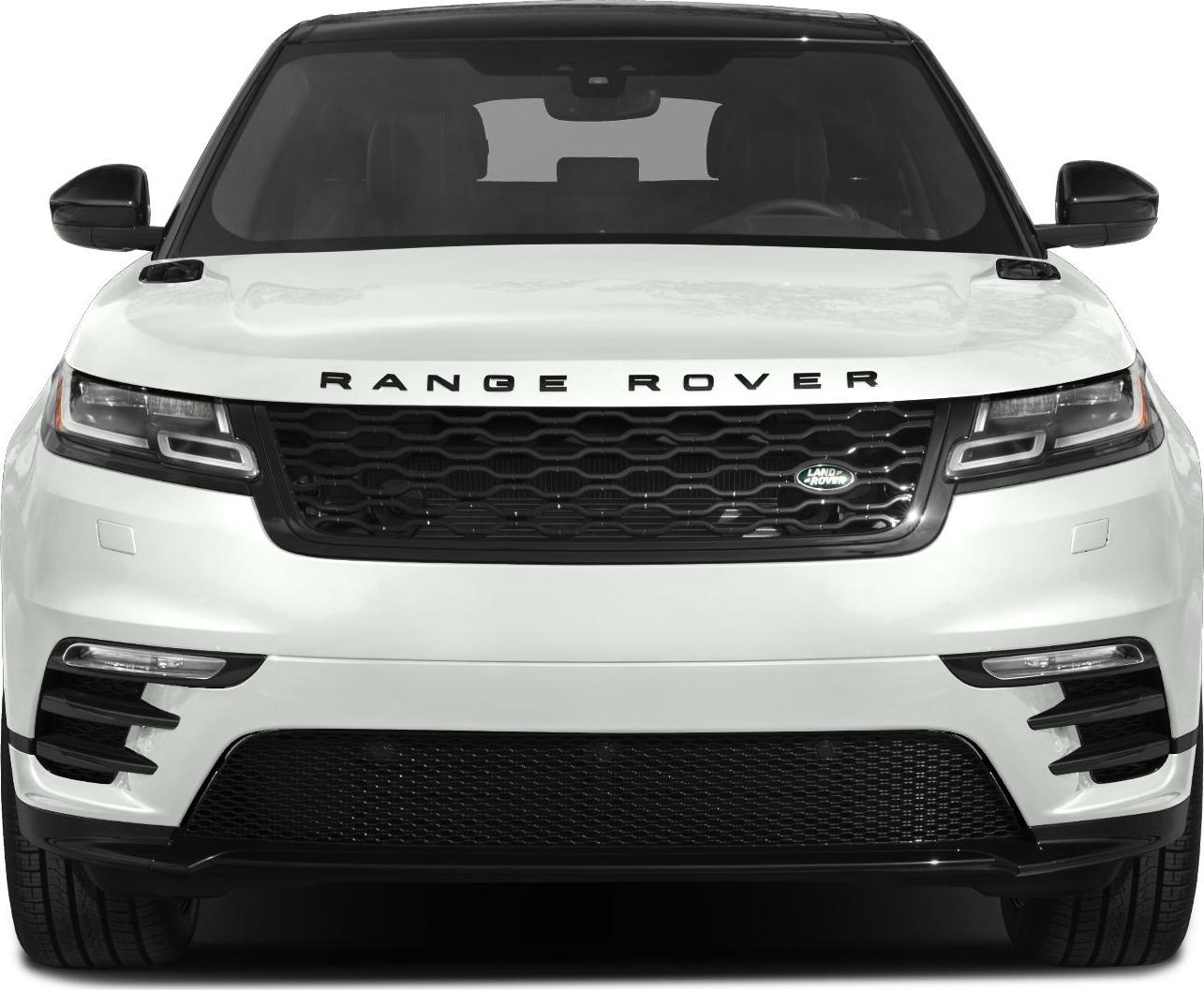 Front grille and slim LED headlights of an SUV