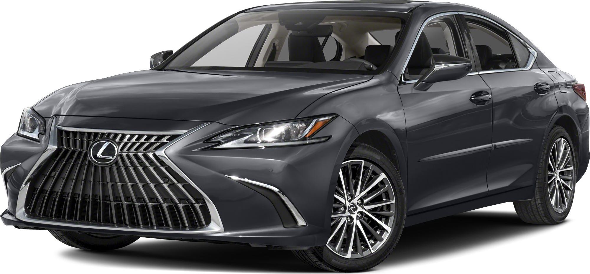 Front grille with Lexus spindle design and LED headlight cluster