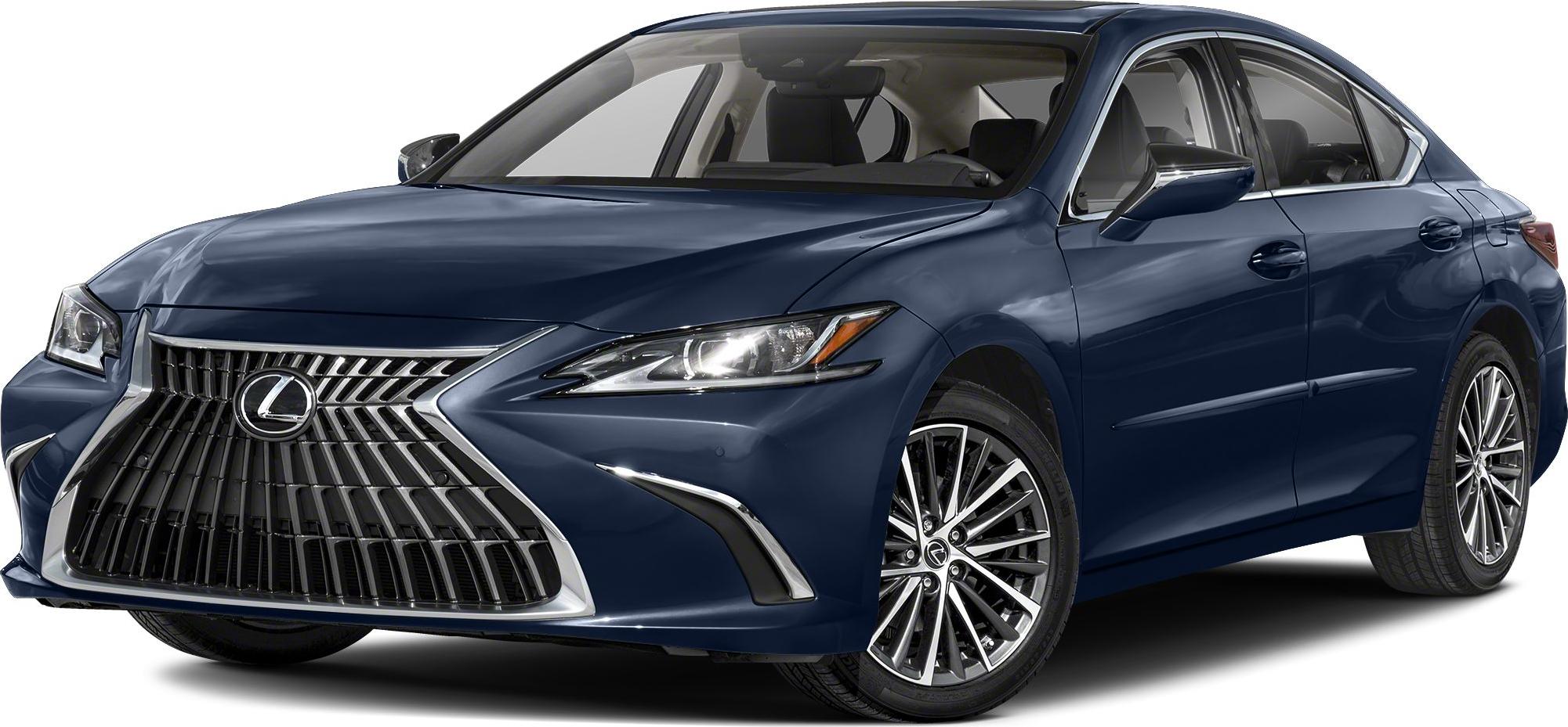 Front angle view highlighting spindle grille and LED headlights
