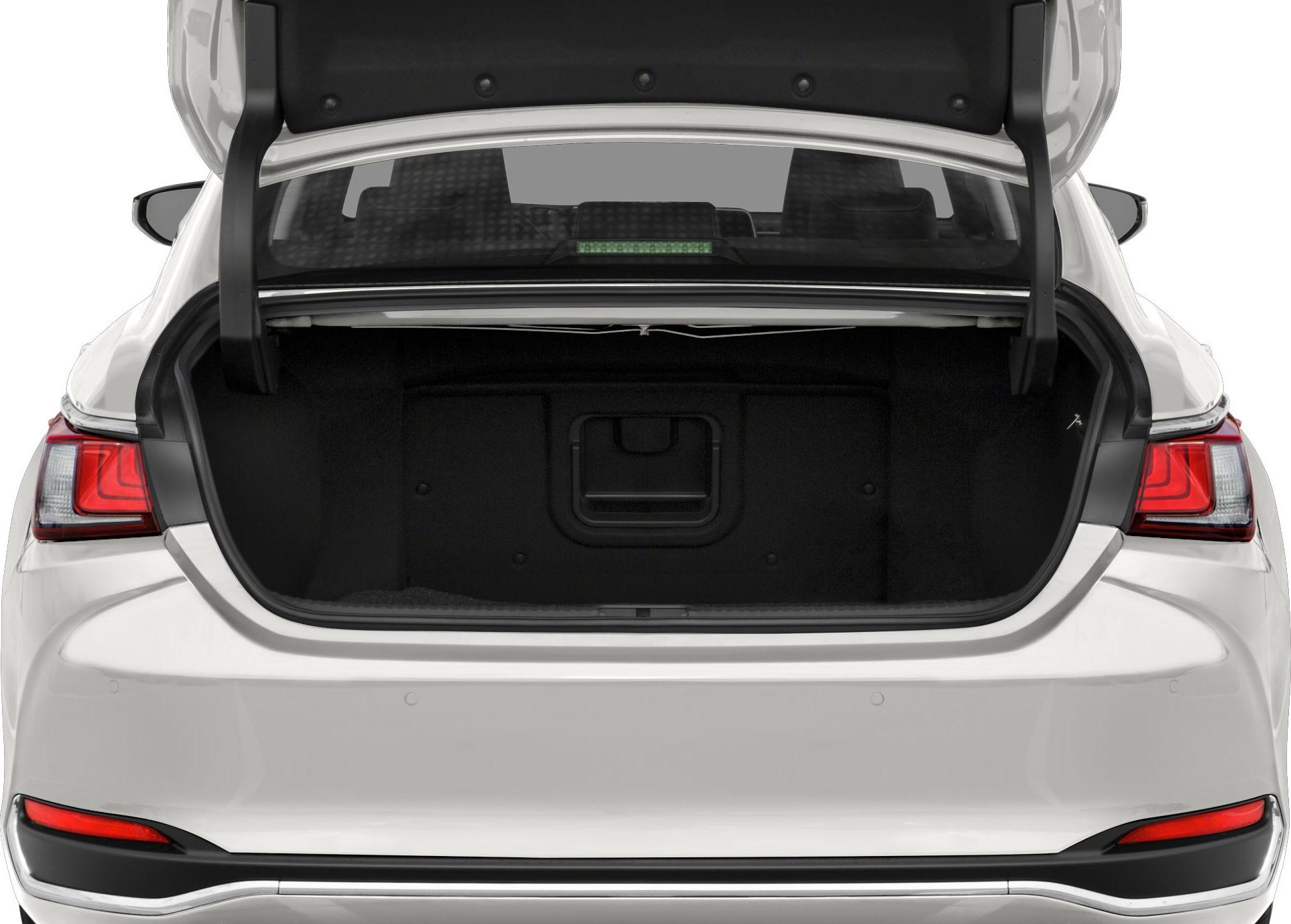 Spacious open trunk and rear LED taillights