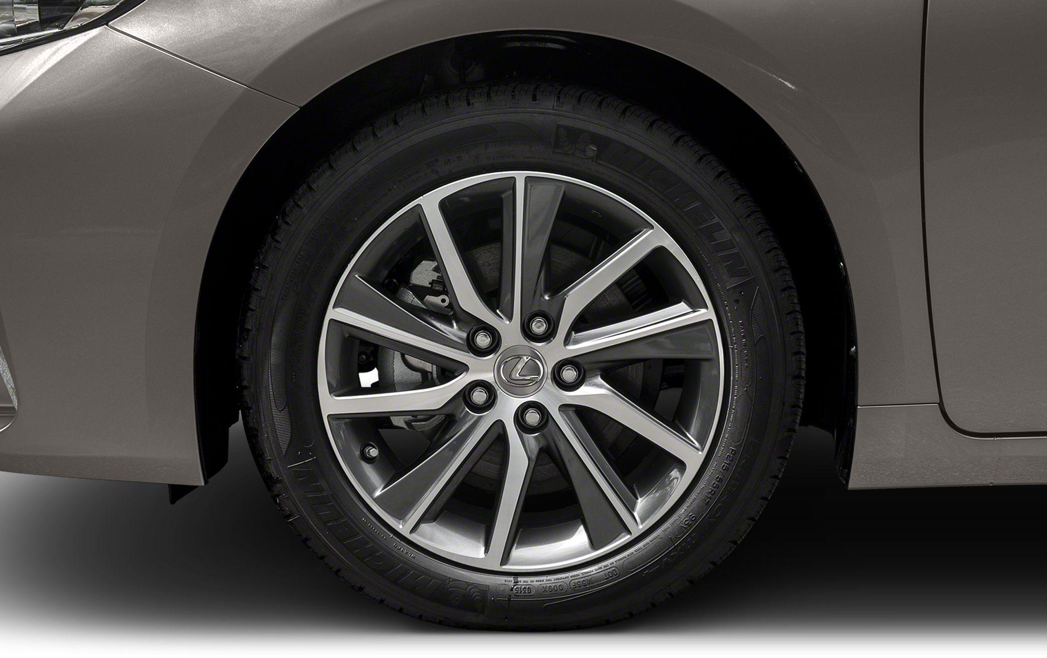 Modern multi-spoke alloy wheel with Michelin tire