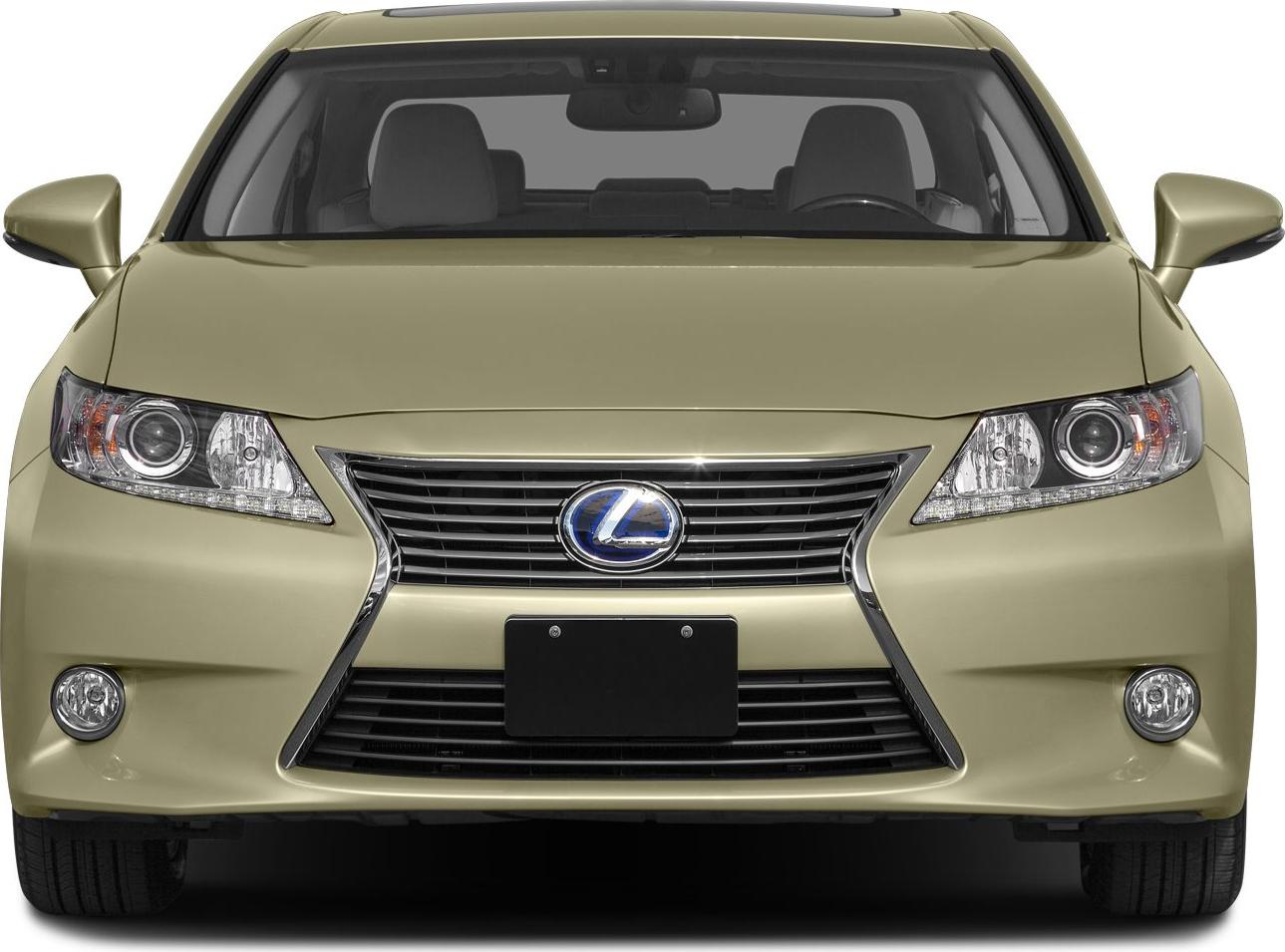 Front view with spindle grille and headlight design