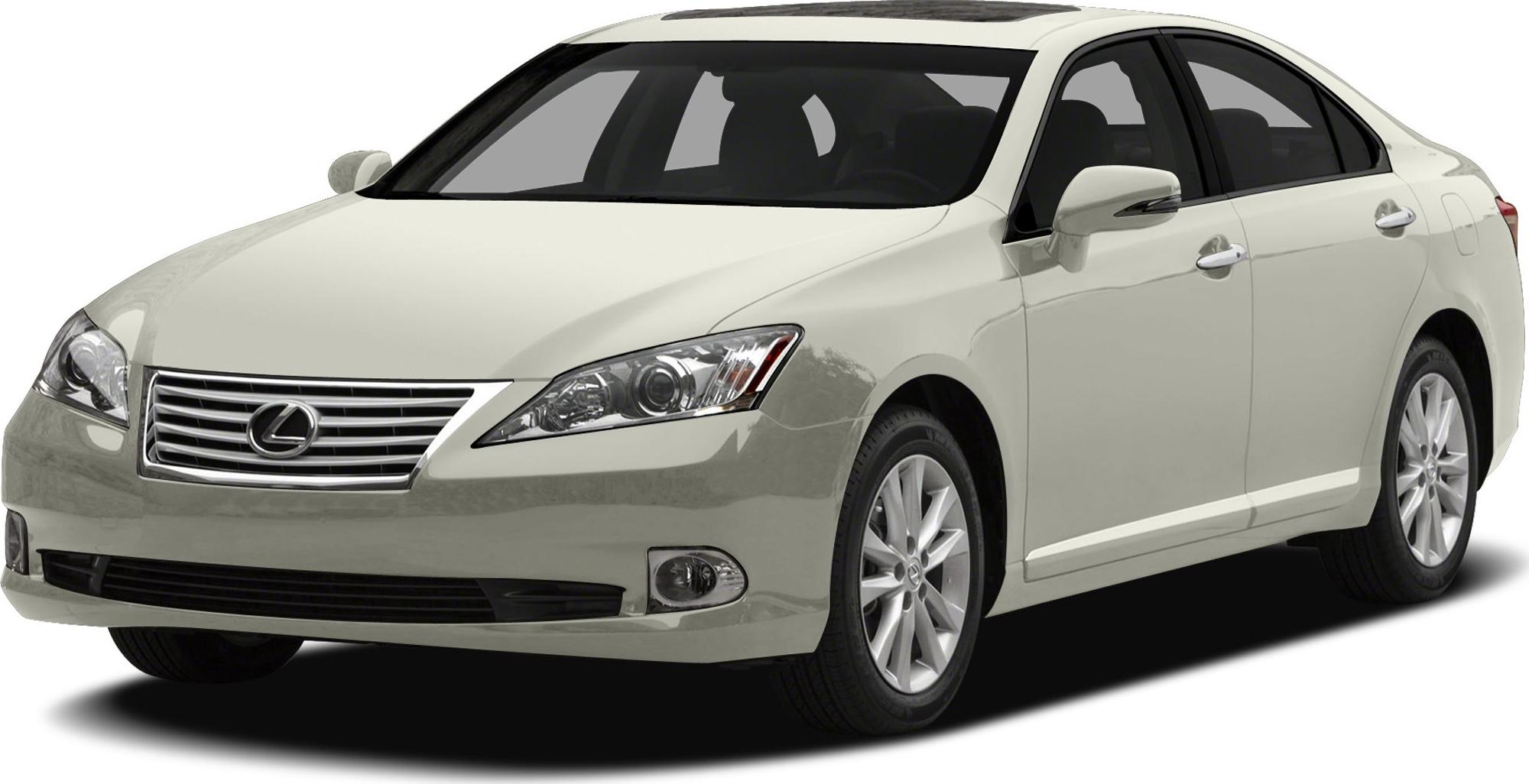 Front and side view of a luxury sedan with sleek headlights and alloy wheels