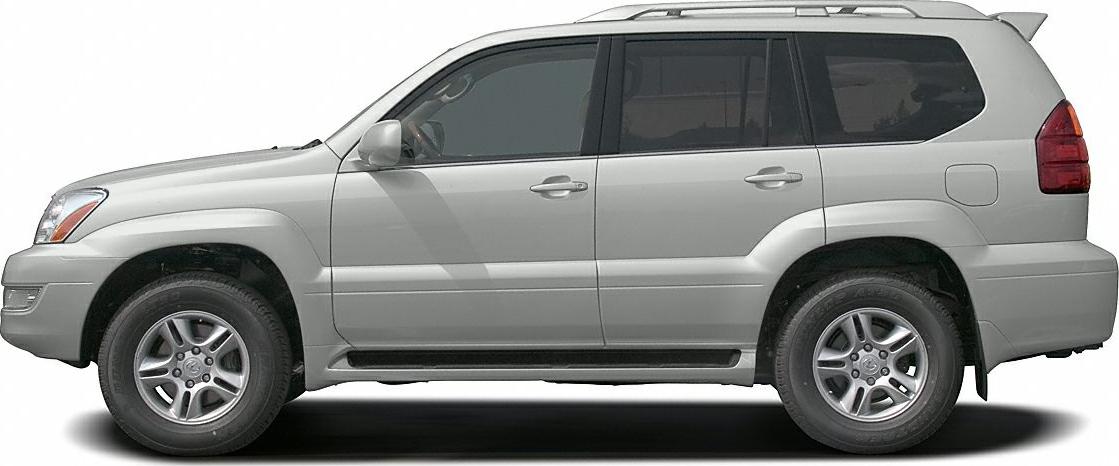 2002 Lexus GX (J120) Side View Left