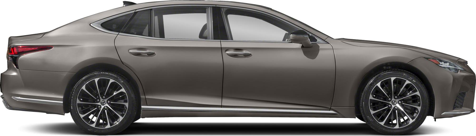 2021 Lexus LS V (facelift 2020) Side View Right