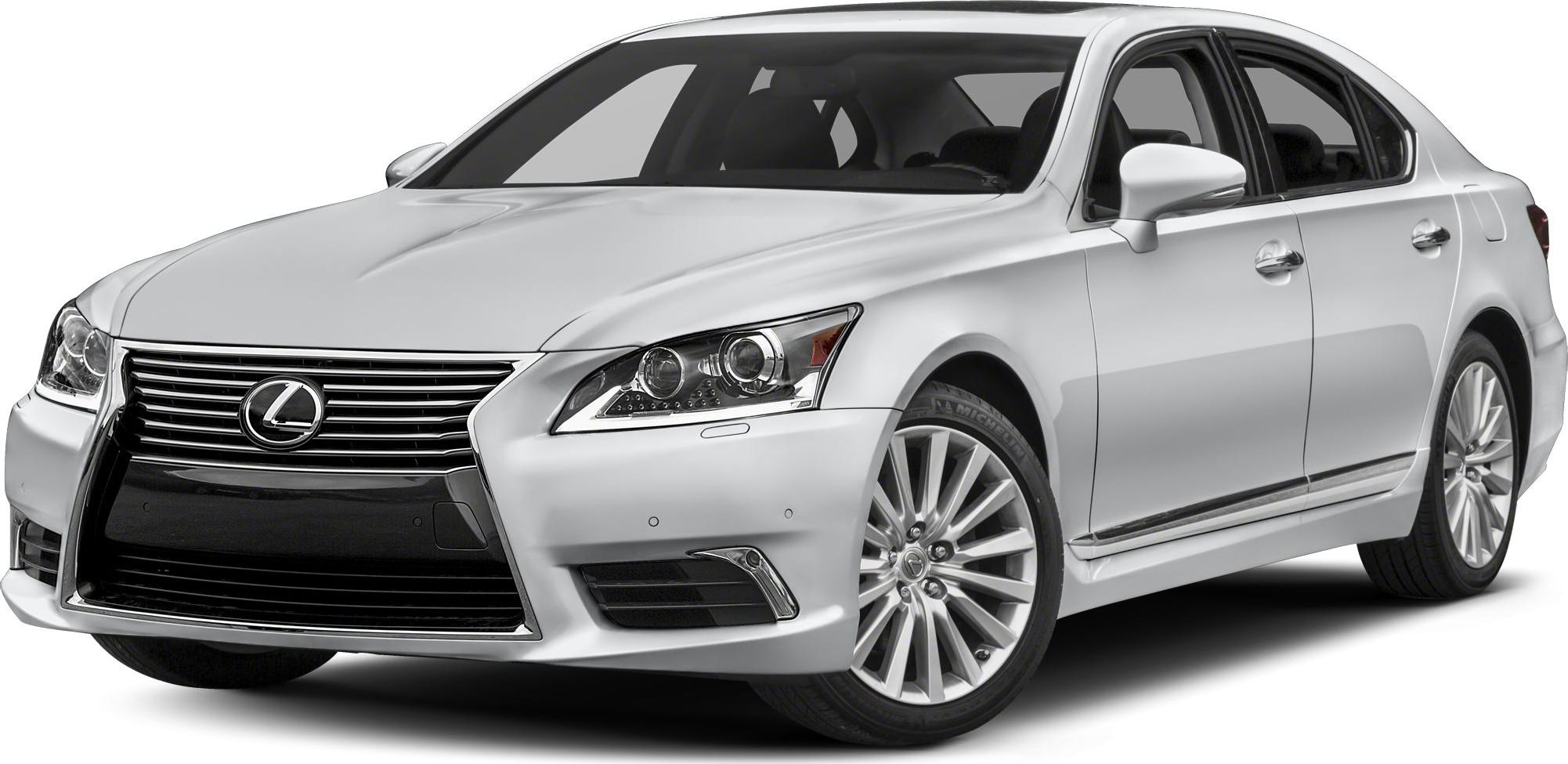 Luxury sedan front with spindle grille and sharp LED headlights.