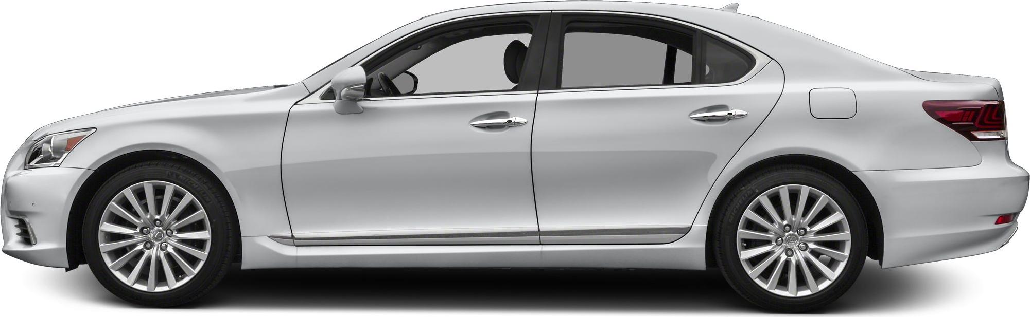 Luxury sedan side profile with alloy wheels and sleek design