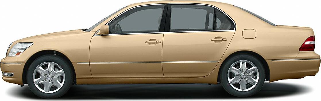 2004 Lexus LS III (facelift 2004) Side View Left