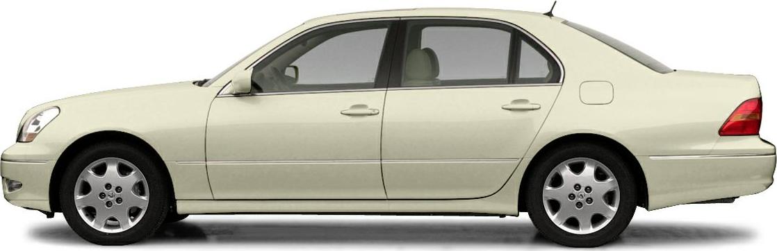 2001 Lexus LS III Side View Left