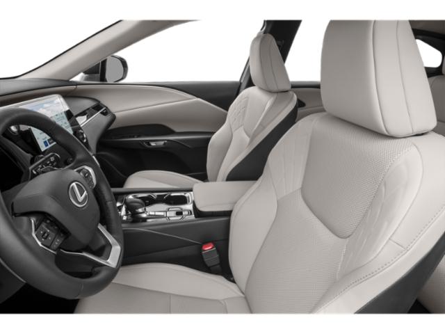 Premium leather seats and multi-function steering wheel in luxury vehicle interior