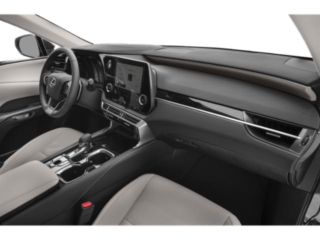 Modern luxury SUV interior with digital display and premium seats