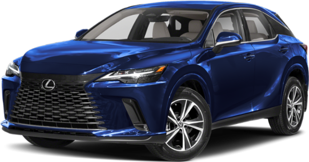 Sleek front-left view of a modern SUV with large grille and aerodynamic design.