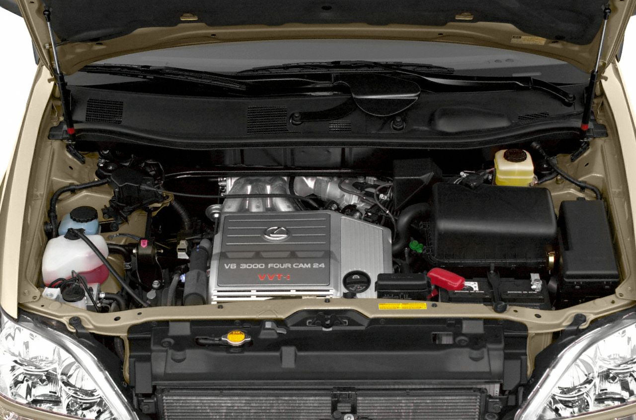 3.0L V6 24-Valve VVT-i engine bay with detailed components