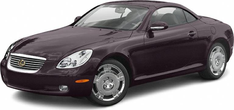 Convertible coupe front and side view with grille and sporty design
