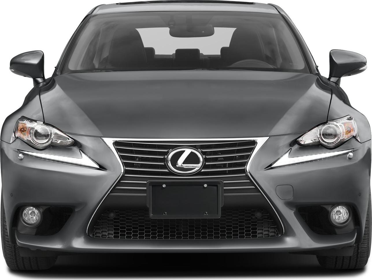 Front view with angular LED headlights and signature spindle grille.