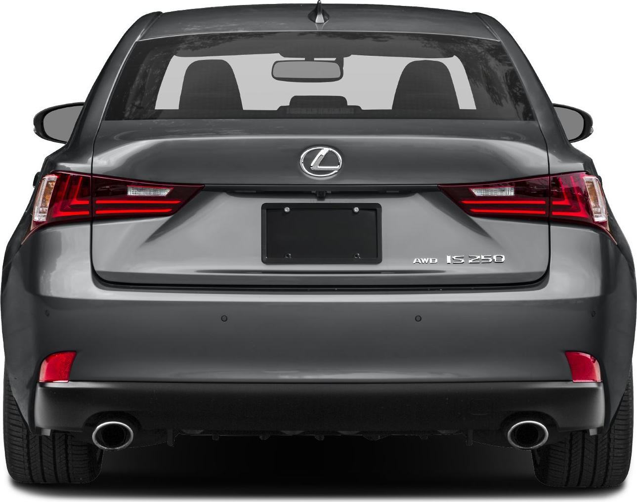 2014 Lexus IS III (XE30) Rear View