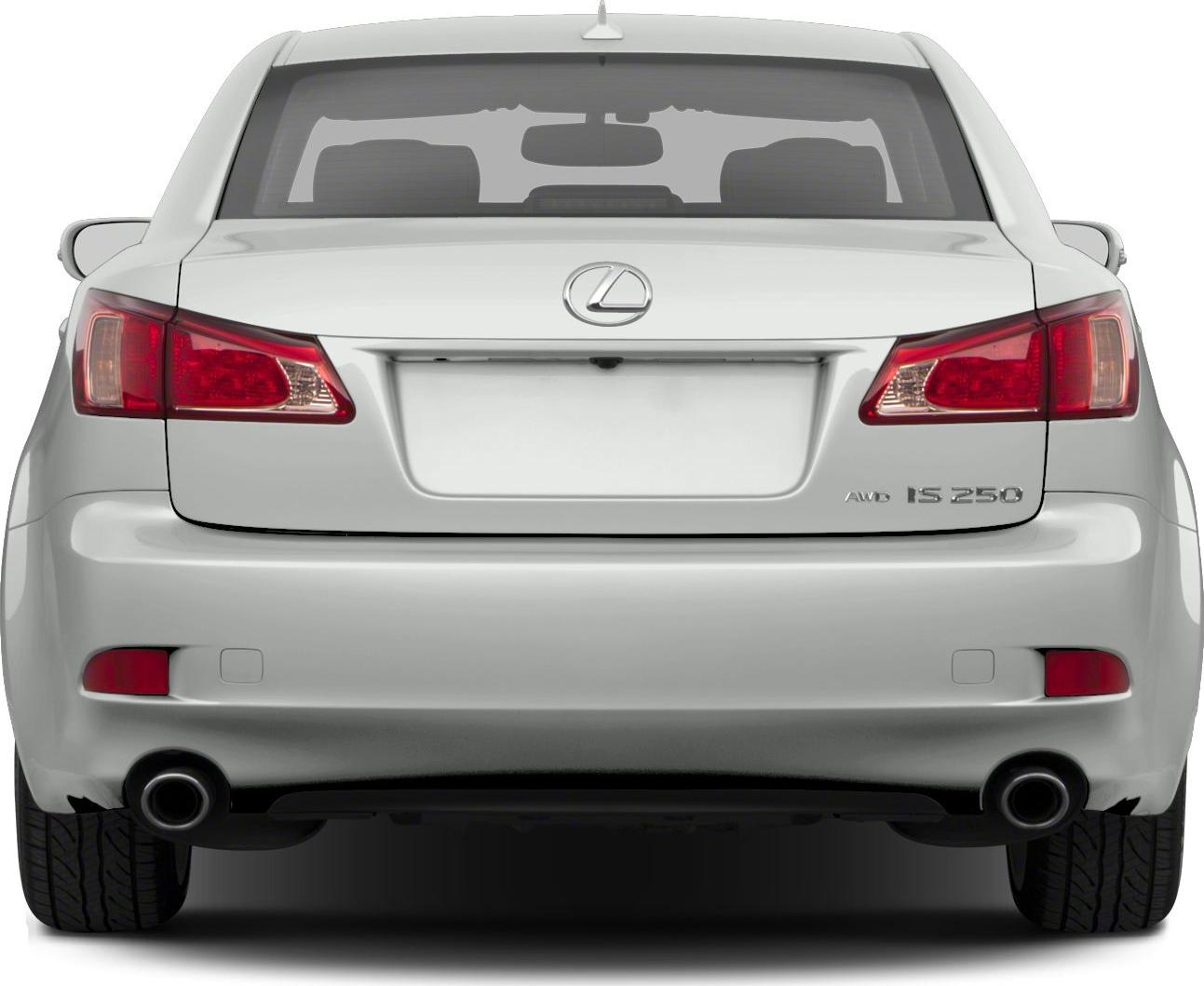 2007 Lexus IS-F Rear View