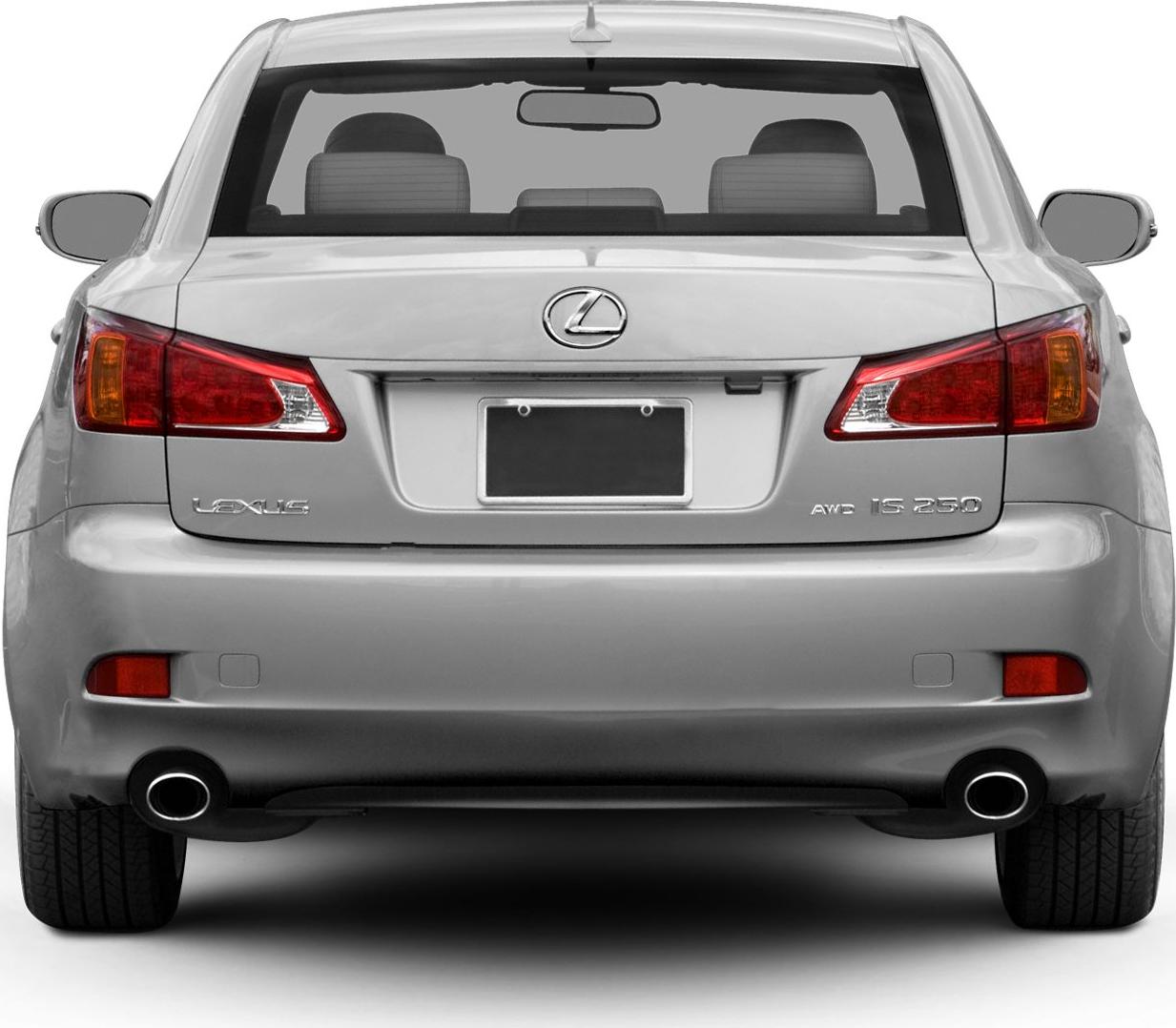 2009 Lexus IS II (XE20, facelift 2008) Rear View