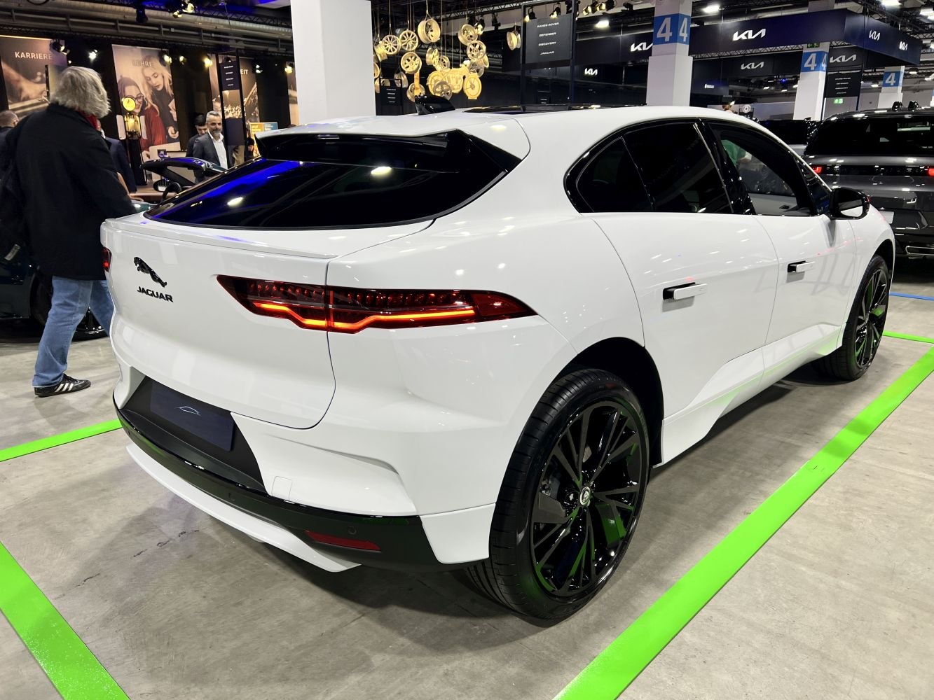 Sleek rear profile with modern LED tail lights and aerodynamic design
